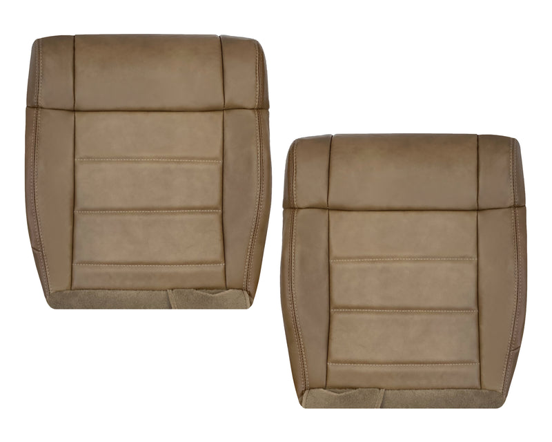 2007-2012 Jeep Wrangler-Replacement Driver OR Passenger Side Seat Cover In Dark Saddle