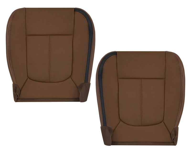 2013-2016 Ford F-250 F-350 F-450 F-550 Platinum Edition Replacement Seat Cover In Pecan Brown: Choose From Variants - Auto Seat Replacement