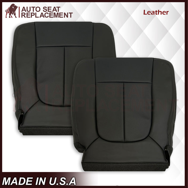 2009 - 2014 Ford F150 PLATINUM EDITION Perforated Leather or Vinyl Seat Covers