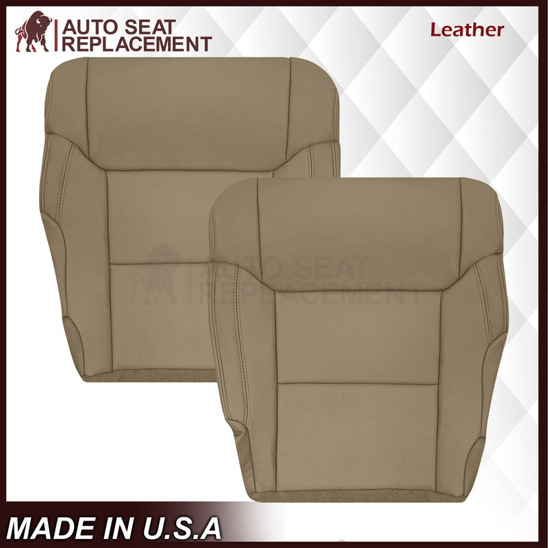 2014-2021 Toyota Tundra Driver or Passenger Bottom / Top Replacement Seat Cover – Sand Beige Tan