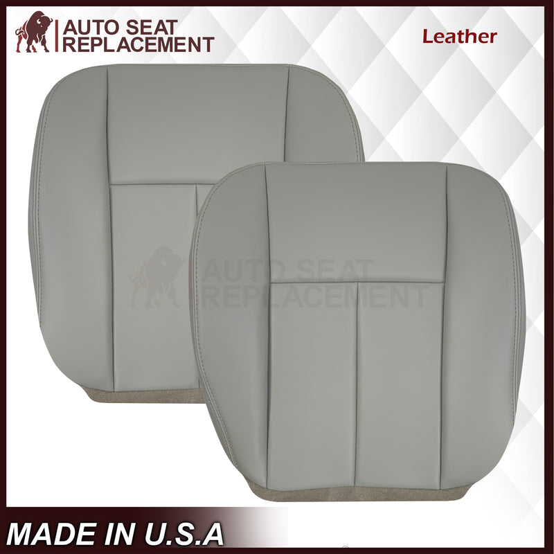2005-2009 GMC Envoy SLT Denali - Replacement Leather Seat Cover In Gray