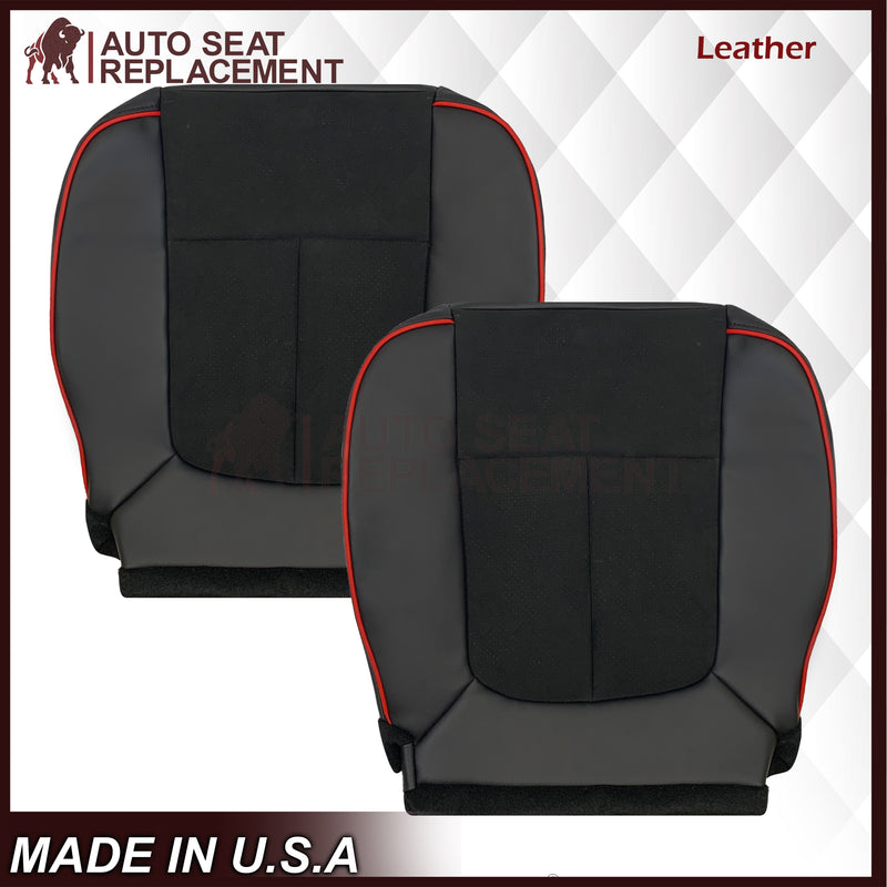 2013–2014 Ford F-150 FX4 Appearance Package Black Seat Cover with Suede Insert - Auto Seat Replacement