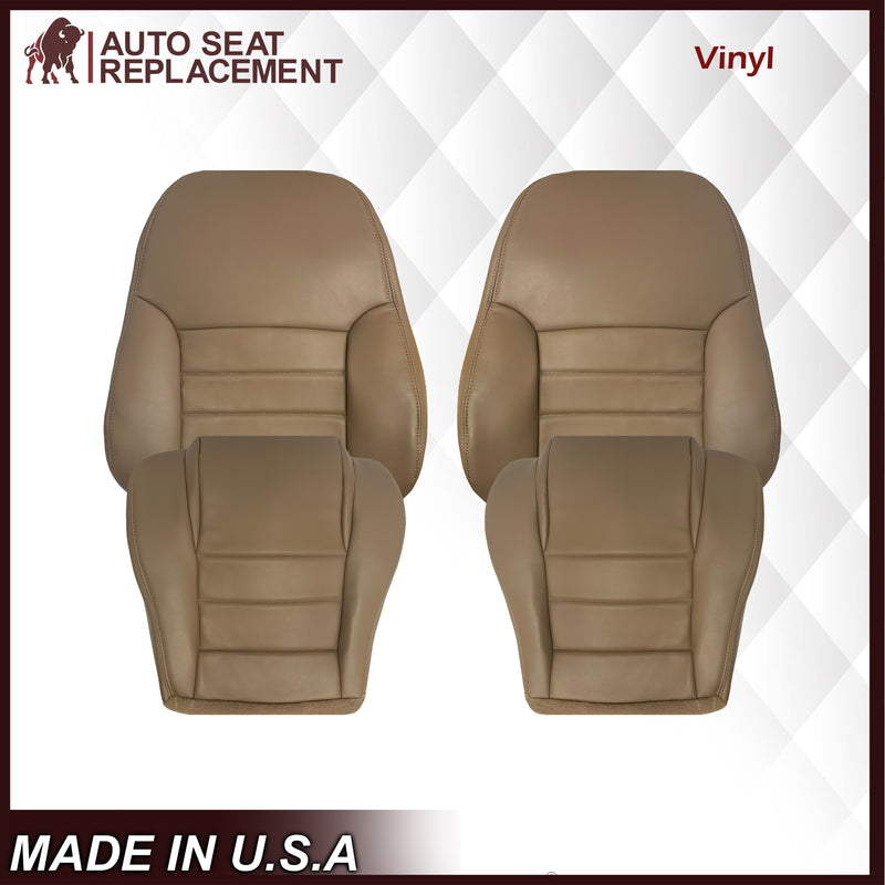 1994-1998 Ford Mustang Replacement Seat Cover in Tan: Choose From Variation