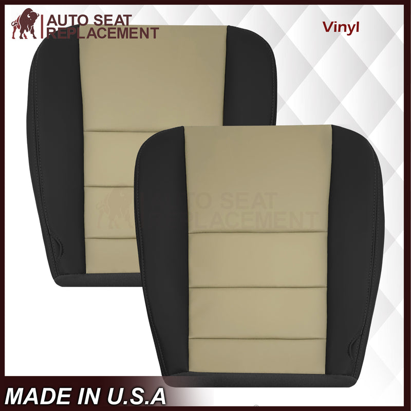2005 Ford Excursion Eddie Bauer Sport Front Replacement Seat Covers: Choose Leather or Vinyl