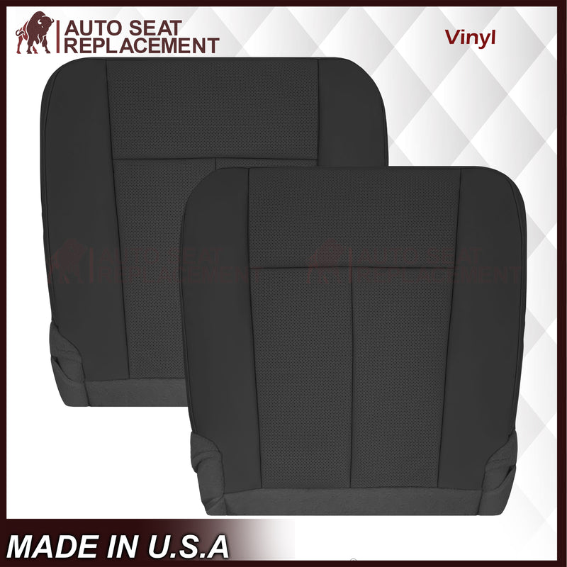 2007-2014 Ford Expedition Perforated Replacement Seat Cover In Black - Auto Seat Replacement