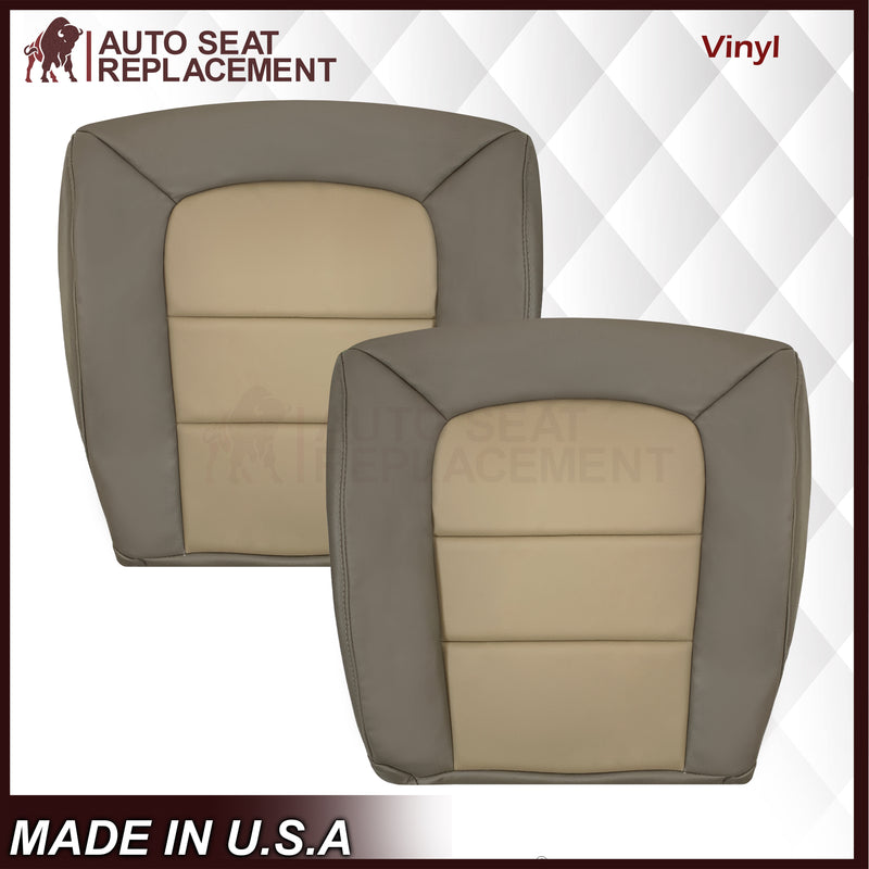 2002-2005 Ford Explorer Sport Trac Replacement Seat Cover: Driver / Passenger, 2-Tone Tan