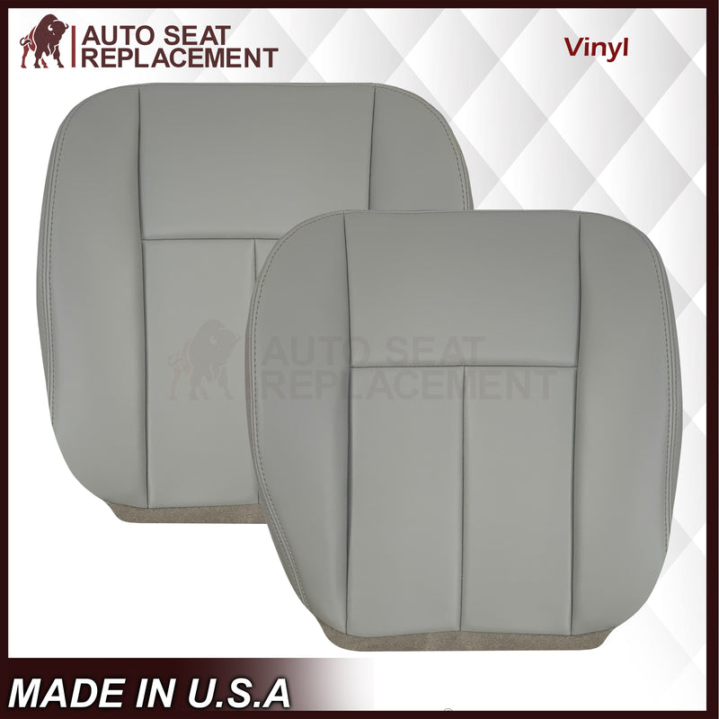2005-2009 GMC Envoy SLT Denali - Replacement Leather Seat Cover In Gray