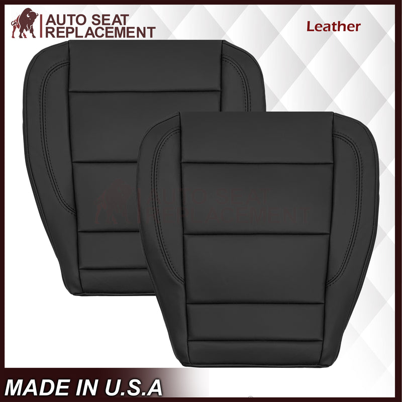 2019-2023 Chevy Tahoe, Suburban Solid Leather Replacement Seat Cover In Black - Auto Seat Replacement