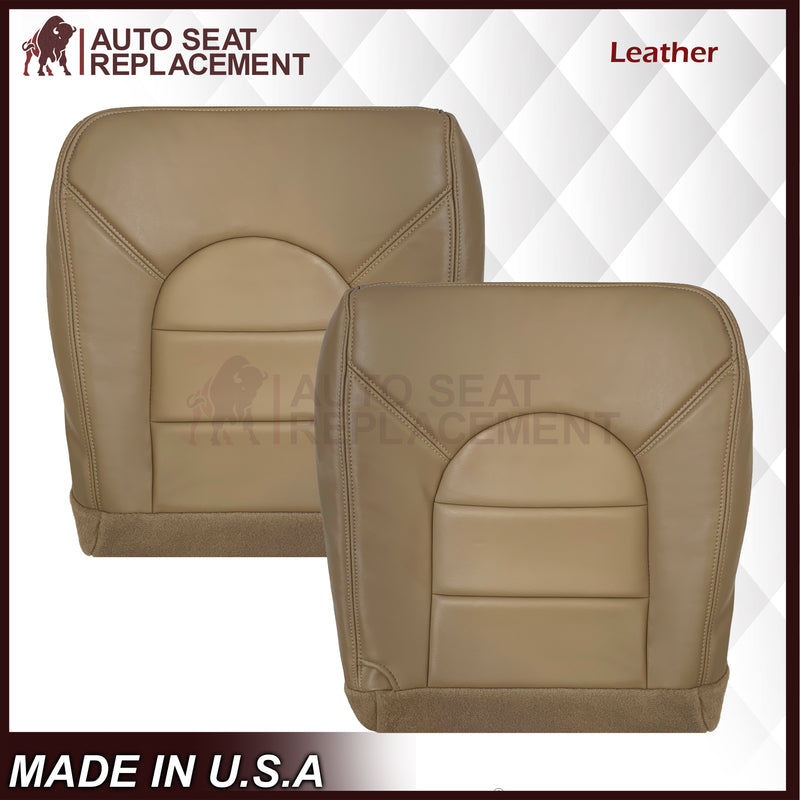 1998-1999 Ford F250 F350 Lariat Super Duty Replacement Seat Cover In Prairie "Tan" - Auto Seat Replacement