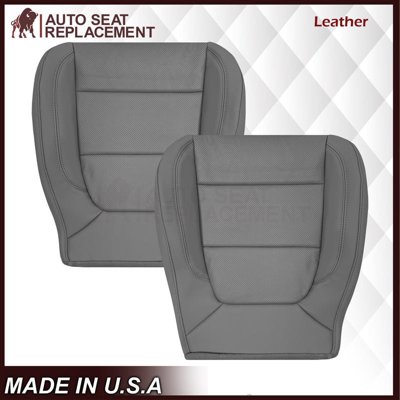 2019-2022 Chevy Silverado & GMC Sierra Perforated Replacement Seat Cover in Gray : Choose Your Side & Material - Auto Seat Replacement