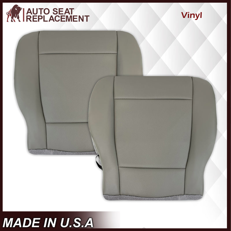 2015-2020 Ford F150 XL STX Work-Truck Base W/T Single-Cab Gray Seat Covers