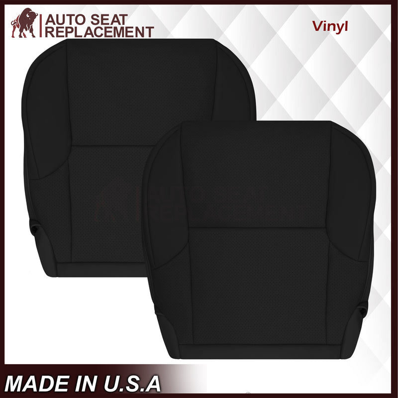 2010-2013 Lexus GX460 Replacement Perforated Synthetic Leather Seat Cover In Black