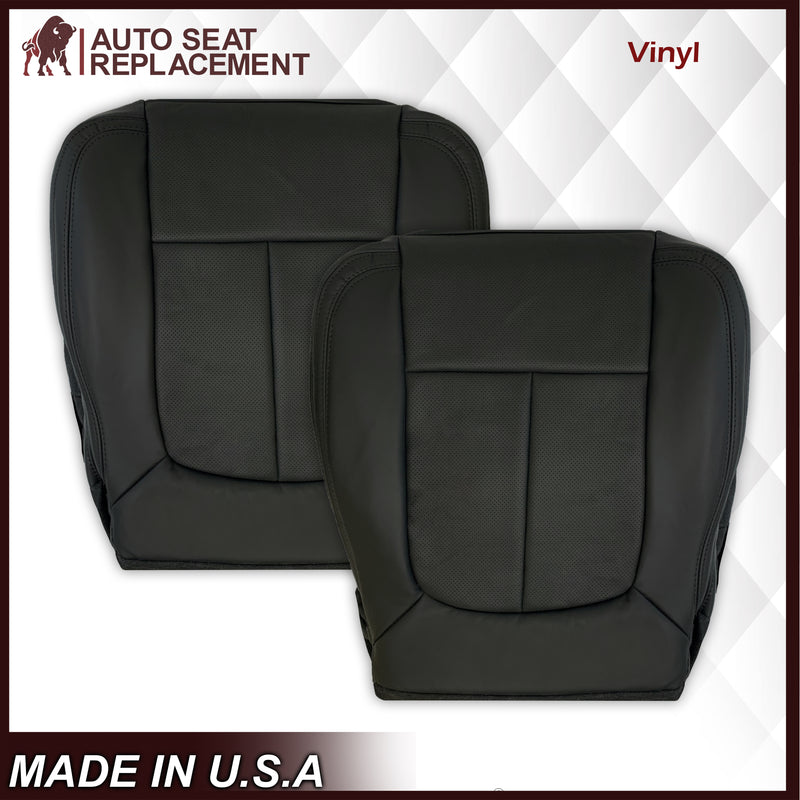 2009 - 2014 Ford F150 PLATINUM EDITION Perforated Leather or Vinyl Seat Covers