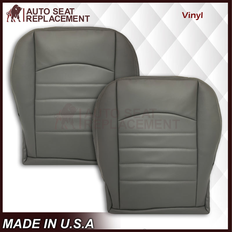 2009 2010 2011 2012 Dodge Ram Work Truck Replacement Vinyl Seat Covers Diesel Gray: Choose your side