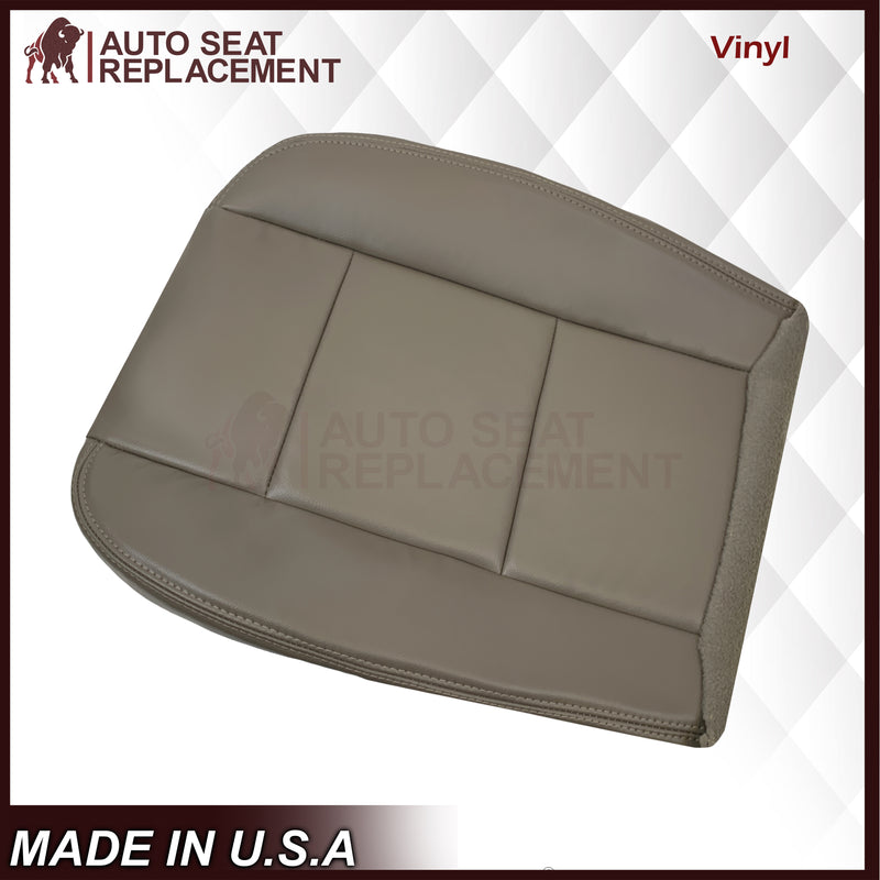 2004-2009 For For Dodge Durango HEMI SLT Synthetic Leather Bottom Seat Cover In Khaki Tan