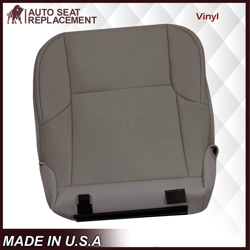 2010-2013 Lexus GX460 Replacement Perforated Synthetic Leather Seat Cover In Dark Tan