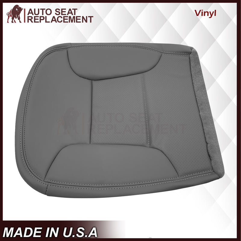 1992 - 1996 Ford Bronco Eddie Bauer Synthetic Leather Seat Cover In Gray - Auto Seat Replacement