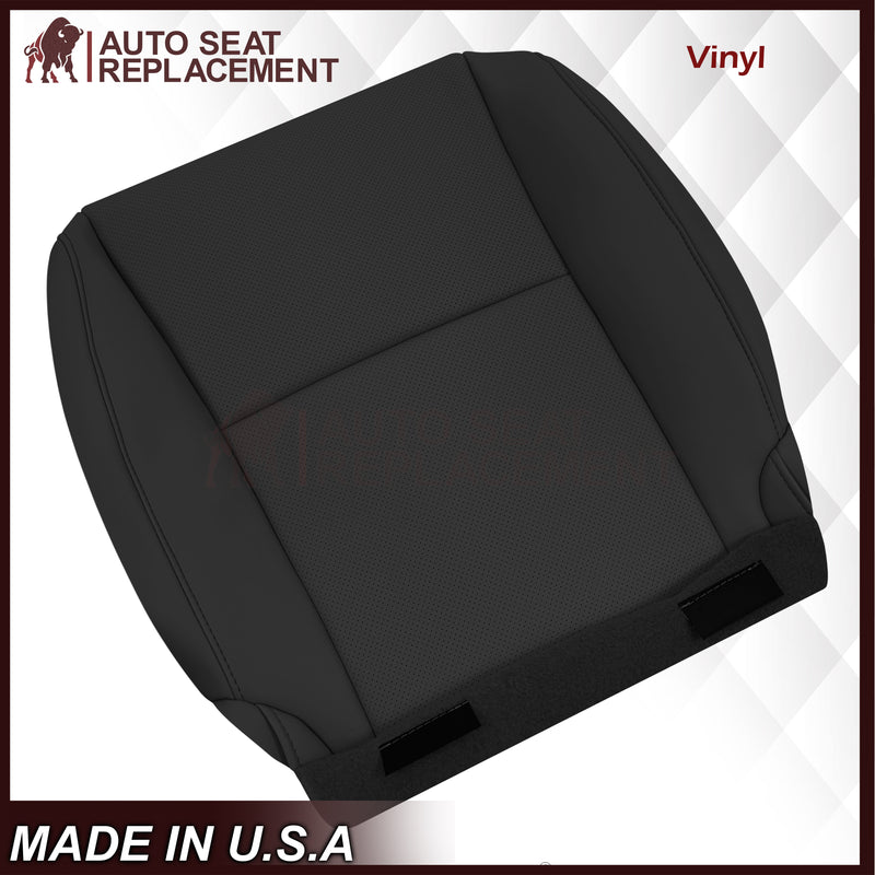 2010-2015 Lexus RX350 RX450H Replacement Synthetic Leather Seat Covers: Black Perforated