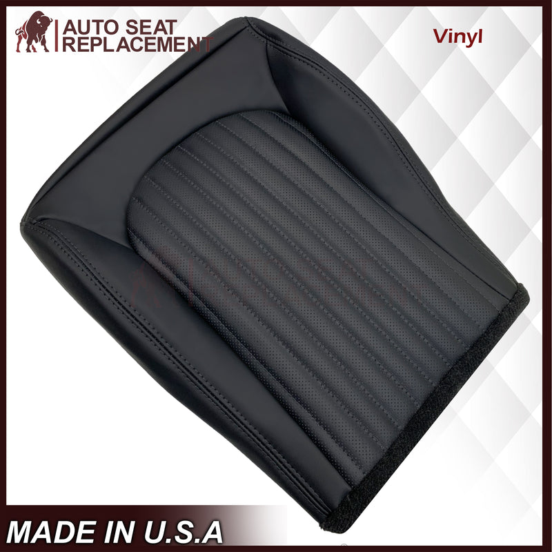 1999-2004 Ford Mustang V6/GT 2001 Bullitt Replacement Seat Covers In Ebony Black