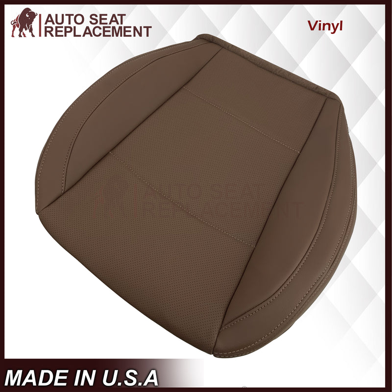 2015-2017 Subaru Outback Replacement Brown Perforated Seat Covers: Choose Your Side