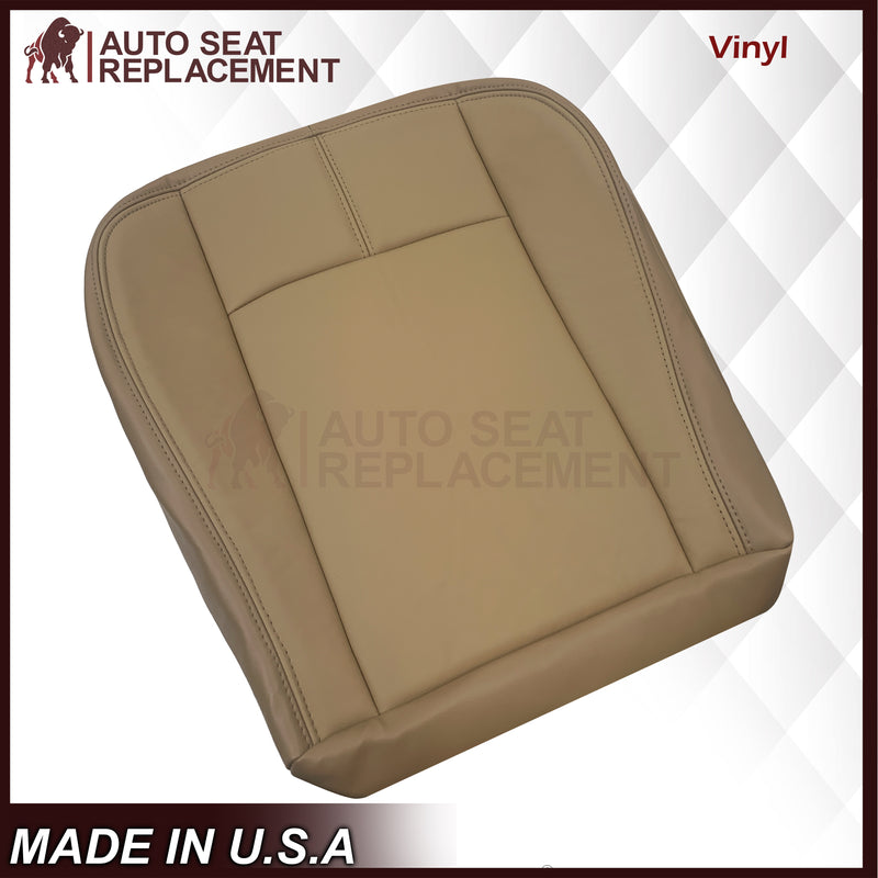 2009-2019 Ford E350 E450 E550 Econoline Van Synthetic Leather Replacement Seat Covers In Tan