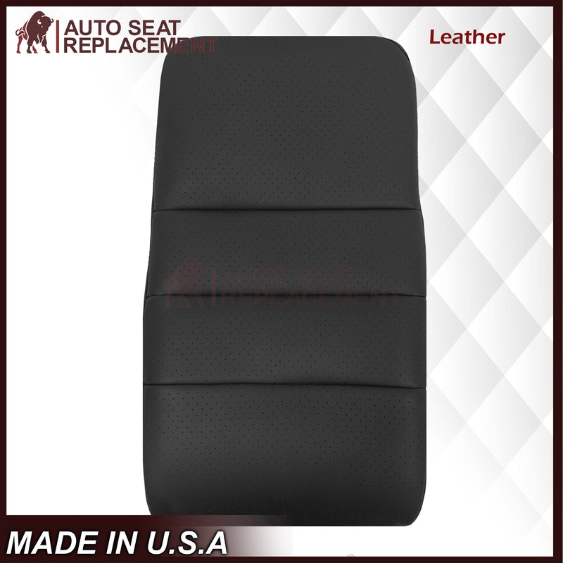 2005 - 2013 Chevy Corvette Replacement Black Perforated Seat Covers