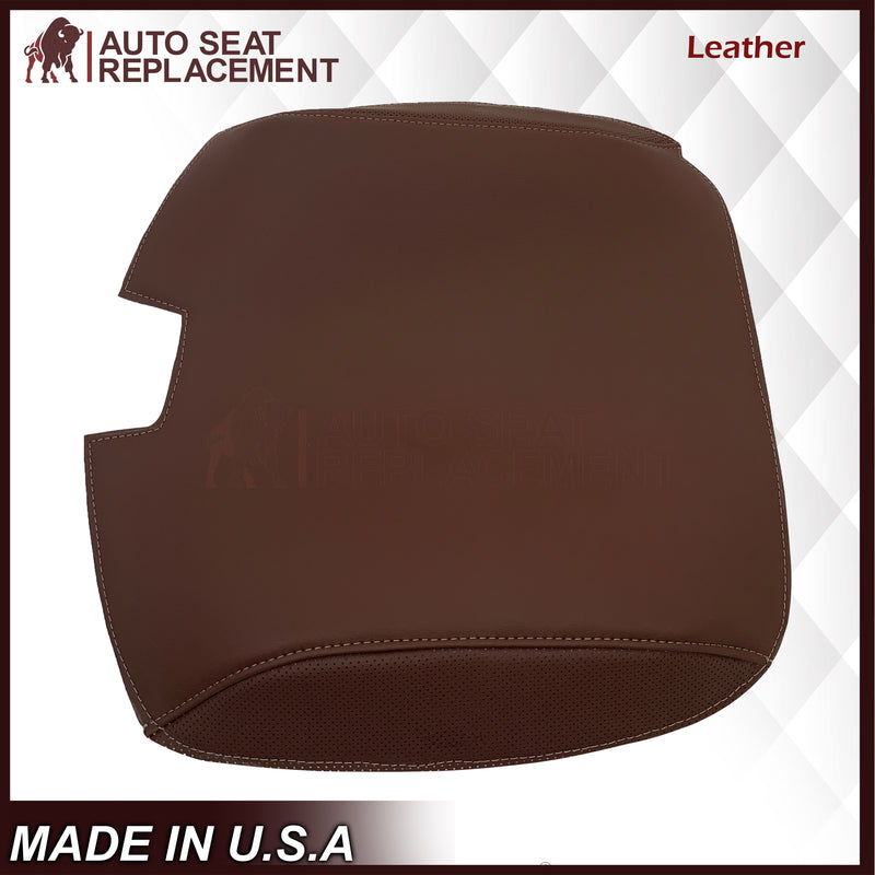 2014-2019 Chevy Silverado 1500 2500HD 3500HD High Country Replacement Center Console Lid Cover: Brown