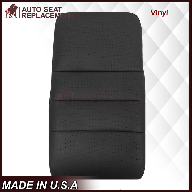 2005 - 2013 Chevy Corvette Replacement Black Perforated Seat Covers