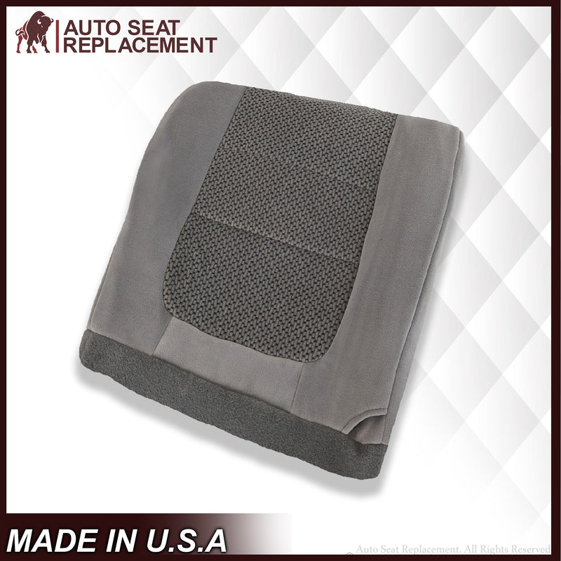 2001 Ford F250 F350 XLT Crew Cab Gray Cloth Seat Cover