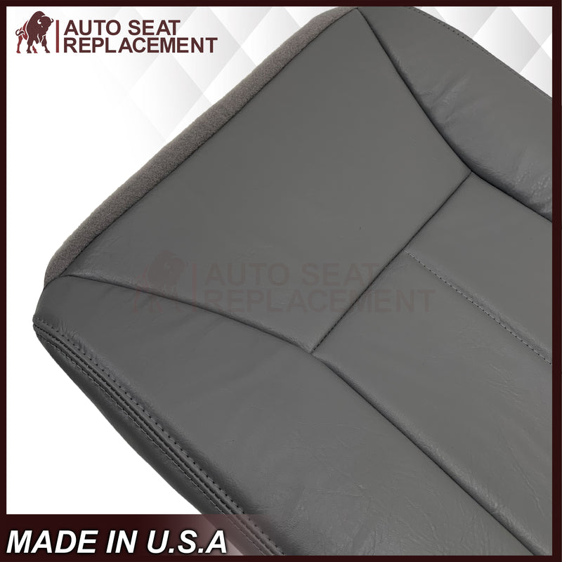 1998 1999 2000 2001 2002 Dodge Ram 1500 Base Work Truck SINGLE CAB Seat Cover in Mist Gray Vinyl - Auto Seat Replacement