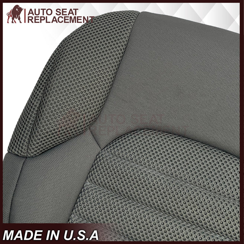 2005 - 2015 Nissan Pathfinder-Xterra Replacement Bottom Gray Cloth (Fabric) Material Seat Cover - Auto Seat Replacement