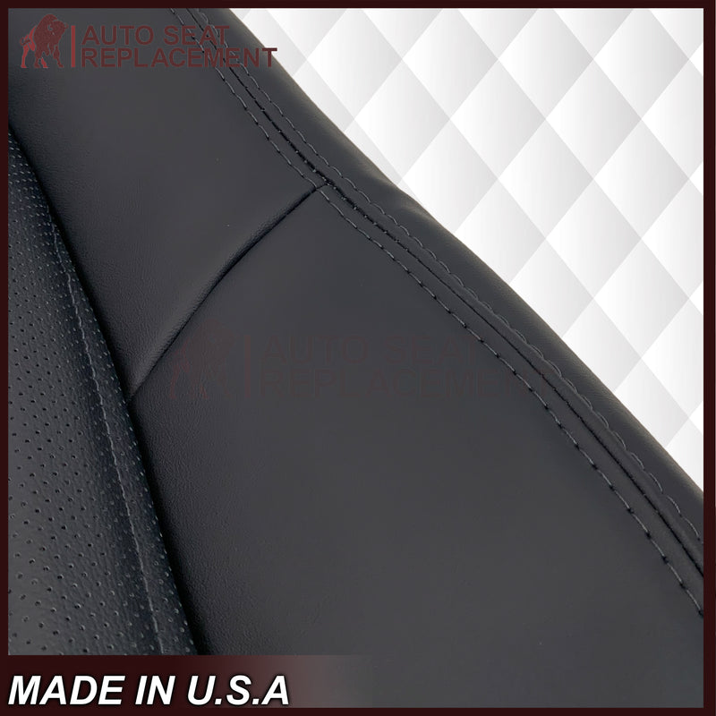 1999-2004 Ford Mustang V6/GT 2001 Bullitt Replacement Seat Covers In Ebony Black