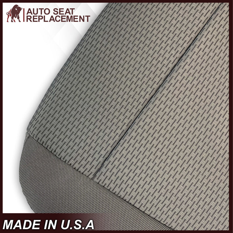 2017-2021 Ford F250 XLT GRAY Cloth Seat Cover Replacement