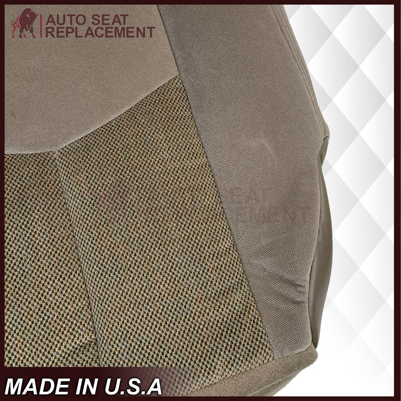 2003 2004 2005 2006 Chevy Silverado 1500 1500HD Cloth Seat Cover In Tan