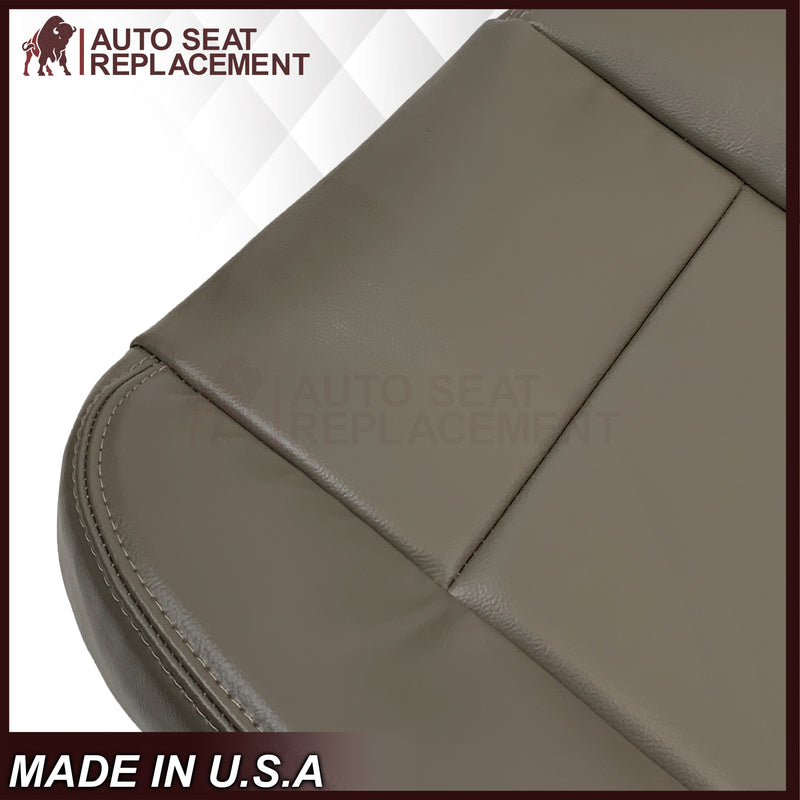 2004-2009 For For Dodge Durango HEMI SLT Synthetic Leather Bottom Seat Cover In Khaki Tan