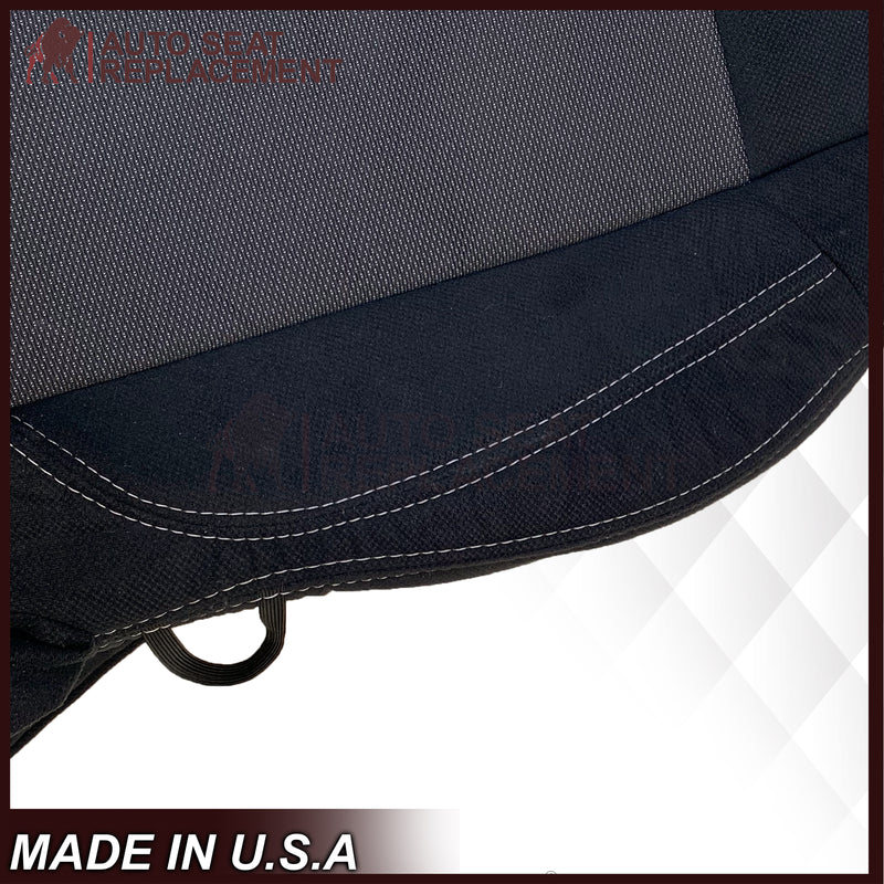 2006-2010 Hummer H3 Adventure Replacement Seat Covers in Black Cloth (Fabric): Choose from variants