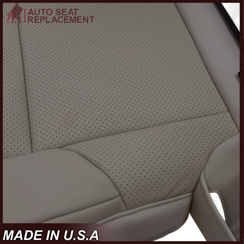 2010-2013 Lexus GX460 Replacement Perforated Synthetic Leather Seat Cover In Dark Tan