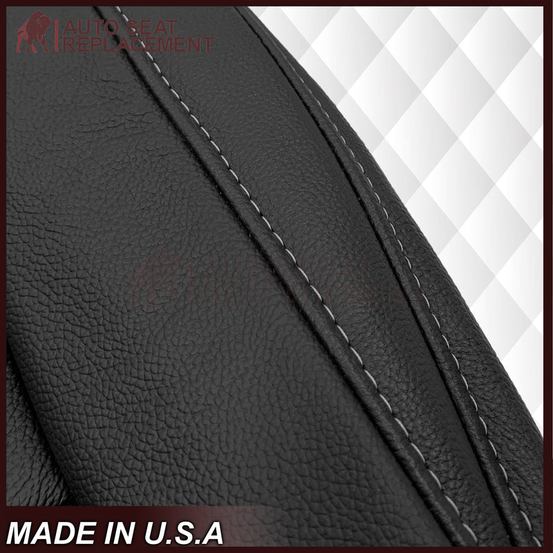 2015-2022 Chevy Colorado LT ZR2 LTZ LS Replacement Seat Covers In Black: Choose In Leather or Vinyl