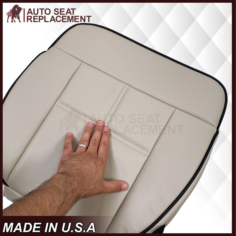 2006 2007 2008 Lincoln Mark LT Front Replacement Seat Covers in Medium Light Parchment Tan: Choose From Variants