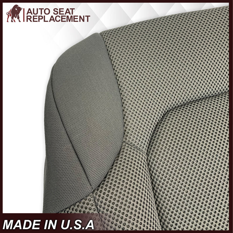 2005 - 2019 Nissan Frontier SE Replacement Bottom Gray Cloth (Fabric) Material Seat Cover