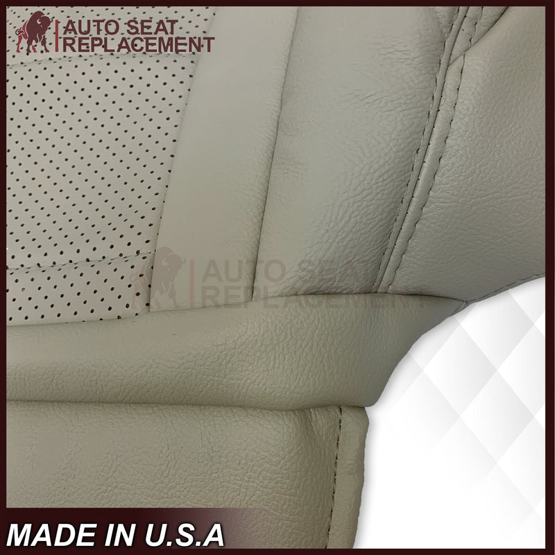 2016 - 2022 Mercedes Benz GLC Class C250, C300,C350 Driver OR Passenger Bottom Leather Seat Cover in Light Tan