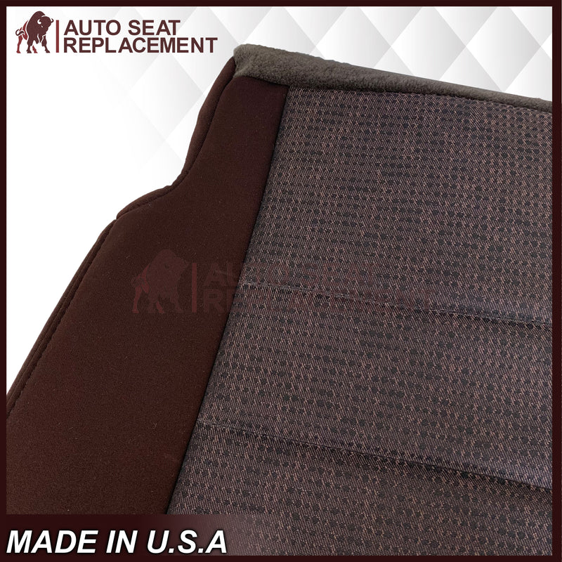 2013 - 2018 Dodge Ram 1500 2500 SLT Outdoorsman Bottom Cloth Seat Cover Brown