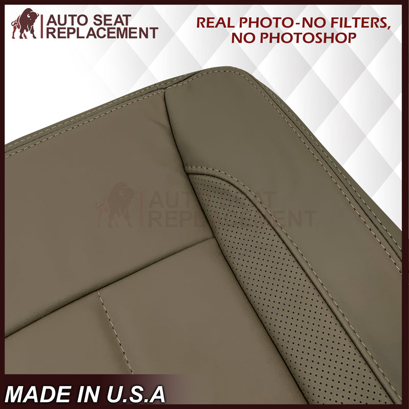 2006-2009 Dodge Ram 3500 Laramie Replacement Seat Cover: Med Khaki Tan