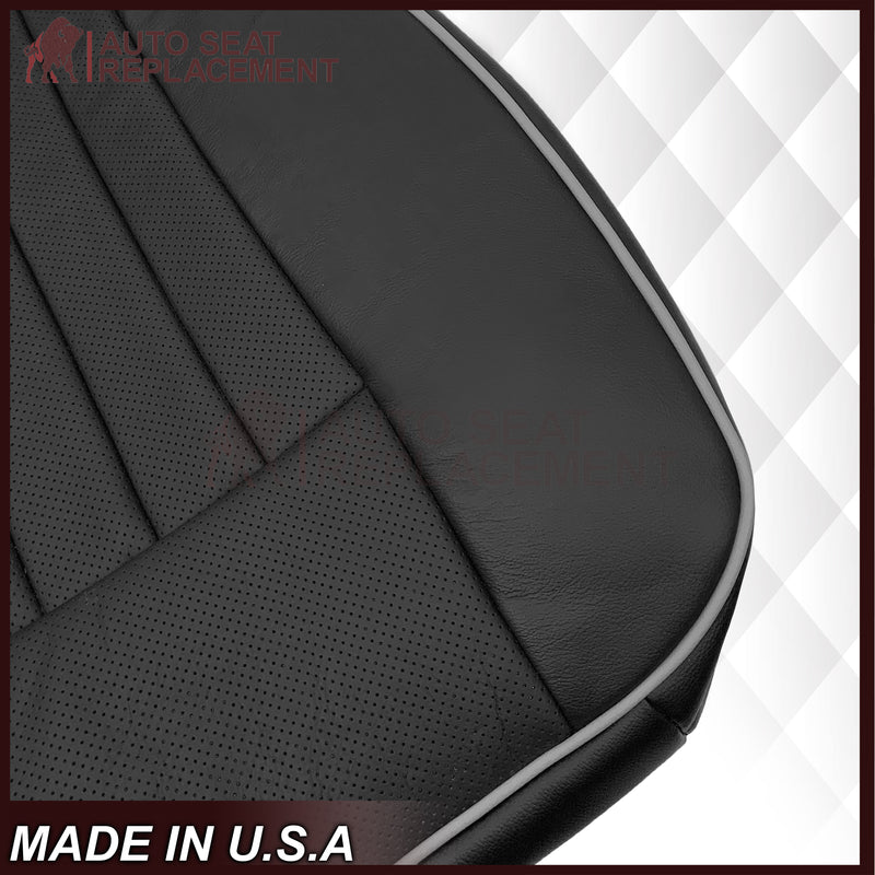 2003 - 2006 Lincoln Navigator Replacement Seat Covers in Black: Choose Genuine Leather or Vinyl - Auto Seat Replacement
