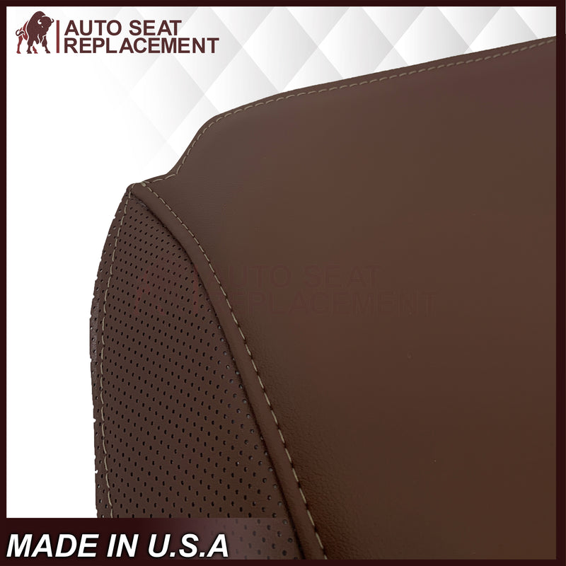 2014-2019 Chevy Silverado 1500 2500HD 3500HD High Country Replacement Center Console Lid Cover: Brown