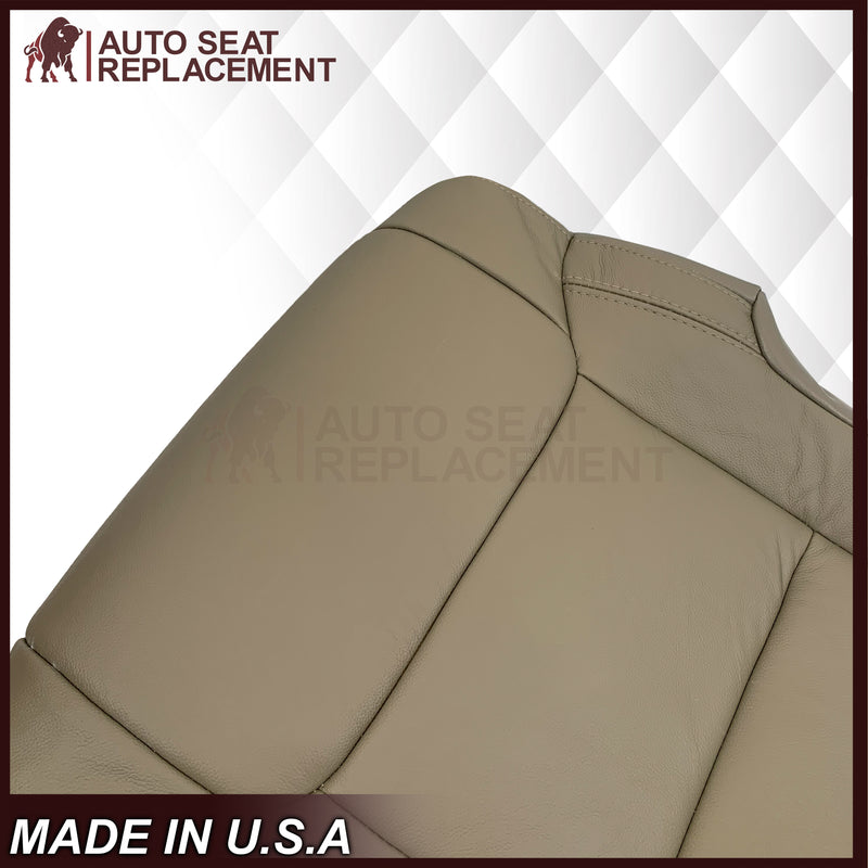 2014-2021 Toyota Tundra Driver OR Passenger Side Replacement Seat Cover: Tan