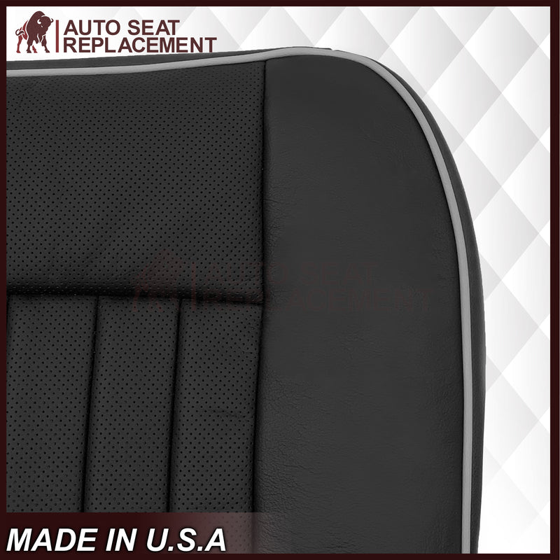 2003 - 2006 Lincoln Navigator Replacement Seat Covers in Black: Choose Genuine Leather or Vinyl - Auto Seat Replacement