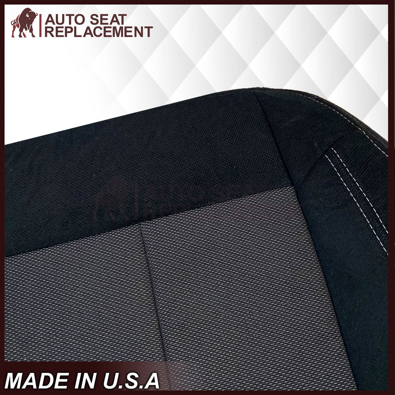 2006-2010 Hummer H3 Adventure Replacement Seat Covers in Black Cloth (Fabric): Choose from variants