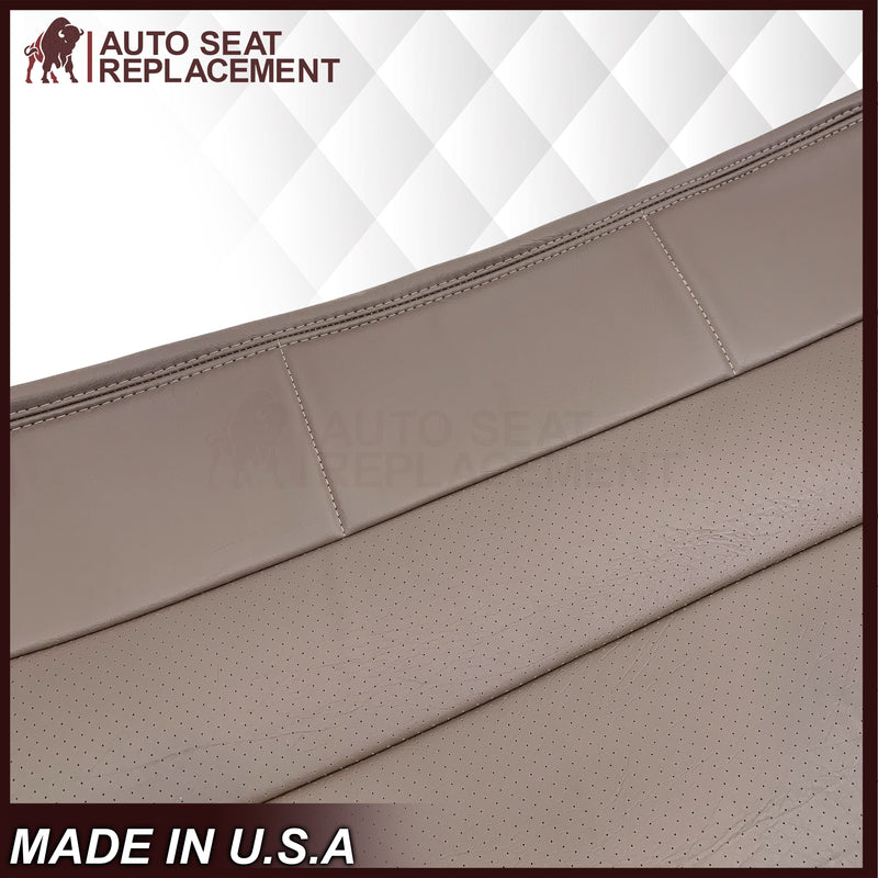 1992 - 1996 Ford Bronco Eddie Bauer Second Row Synthetic Leather Seat Cover In Mocha Tan