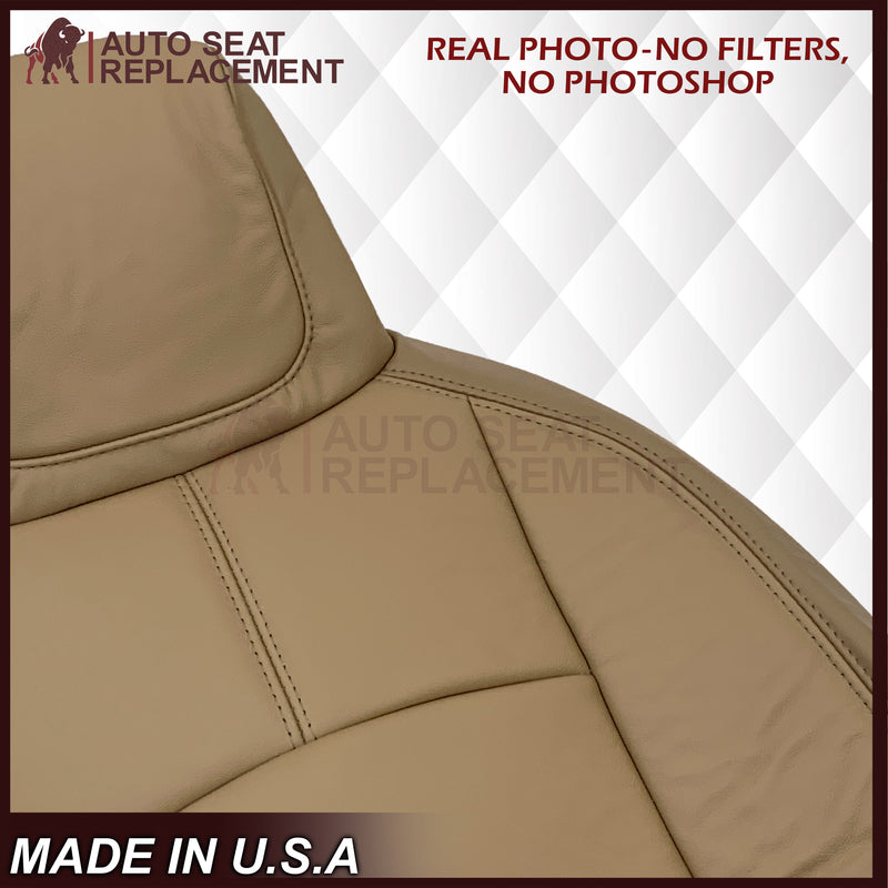 2009-2019 Ford E350 E450 E550 Econoline Van Synthetic Leather Replacement Seat Covers In Tan